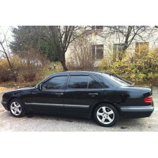 Вітровики на Mercedes W-210 1995-2002 Sedan Кобра Тюнинг накладні