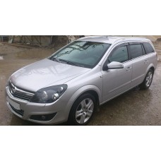Вітровики на Opel Astra H 2004-2009 Combi Кобра Тюнинг накладні