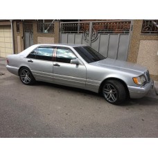 Вітровики на Mercedes S W-140 1991-1998 Кобра Тюнинг накладні