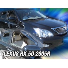 Вітровики на Lexus RX 2004-2009 Heko вставні під ущільнювач