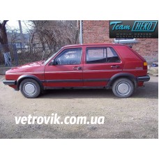 Вітровики на Фольксваген Гольф 2 1983-1987 Хеко вставні під ущільнювач Вітровики на Фольксваген Гольф 2 1983-1987 Хеко вставні під ущільнювач