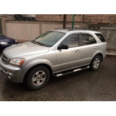 Вітровики на Kia Sorento 2002-2009 Кобра Тюнинг накладні