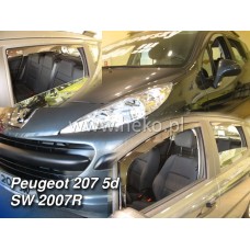 Вітровики на Peugeot 207 від 2006 Combi Heko вставні під ущільнювач