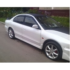 Вітровики на Mitsubishi Galant 8 1996-2004 Sedan Кобра Тюнинг накладні