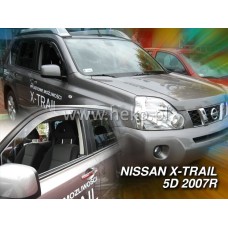 Вітровики на Nissan X-Trail 2007-2014 Heko вставні під ущільнювач