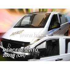 Вітровики на Mercedes Vito 639 2003-2014 Heko вставні під ущільнювач