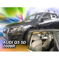 Вітровики на Audi Q5 2011-2017 Heko вставні під ущільнювач