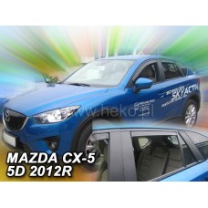 Вітровики на Mazda CX-5 2010-2017 Heko вставні під ущільнювач