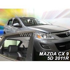 Вітровики на Mazda CX-9 2007-2016 Heko вставні під ущільнювач