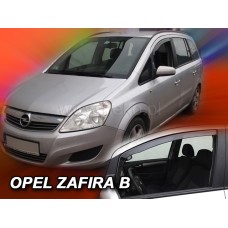 Вітровики на Opel Zafira B 2005-2012 передні Heko вставні під ущільнювач