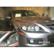 Вітровики на Mazda 6 2002-2007 Sedan Heko вставні під ущільнювач