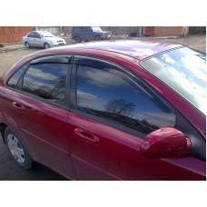 Вітровики на Chevrolet Lacetti від 2004 Sedan Кобра Тюнинг накладні Вітровики на Chevrolet Lacetti від 2004 Sedan Кобра Тюнинг накладні