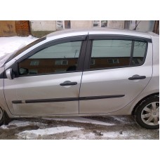 Вітровики на Renault Clio 2005-2012 Кобра Тюнинг накладні