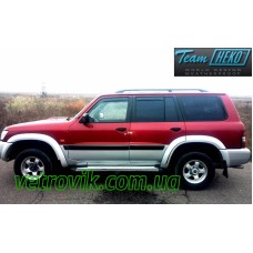 Вітровики на Nissan Patrol 1997-2013 Heko вставні під ущільнювач