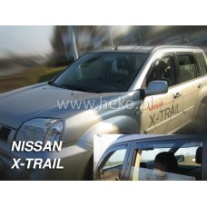 Вітровики на Nissan X-Trail T30 2001-2007 Heko вставні під ущільнювач