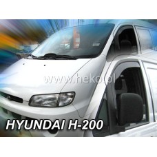 Вітровики на Hyundai H200 1997-2007 Heko вставні під ущільнювач