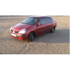 Вітровики на Renault Clio 2002-2008 Кобра Тюнинг накладні