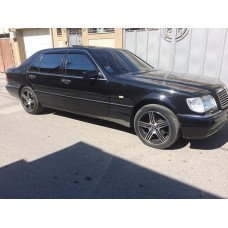 Вітровики на Mercedes S W-140 1991-1998 длинная база Кобра Тюнинг накладні