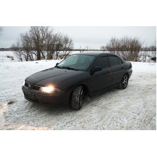 Вітровики на Mitsubishi Carisma 1995-2004 Sedan Кобра Тюнинг накладні