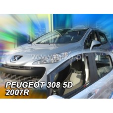 Вітровики на Peugeot 308 від 2007 HB Heko вставні під ущільнювач