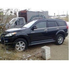 Вітровики на Great Wall Hover H3 H5 H6 від 2006 Кобра Тюнинг накладні
