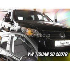 Вітровики на Фольксваген Тигуан 2007-2016 Хеко вставні під ущільнювач