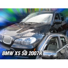 Вітровики на BMW X5 E70 2007-2013 Heko вставні під ущільнювач