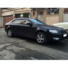 Вітровики на Skoda Octavia A7 від 2013 Sedan Кобра Тюнинг накладні
