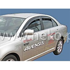 Вітровики на Toyota Avensis 1997-2003 передні Heko вставні під ущільнювач
