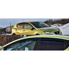 Вітровики на Seat Ibiza від 2009 Кобра Тюнинг накладні