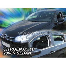 Вітровики на Citroen C5 від 2008 Heko вставні під ущільнювач