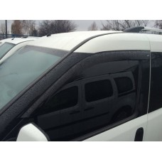 Вітровики на Fiat Doblo від 2010 передні Кобра Тюнинг накладні