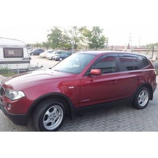 Вітровики на BMW X3 E83 2003-2010 Кобра Тюнинг накладні