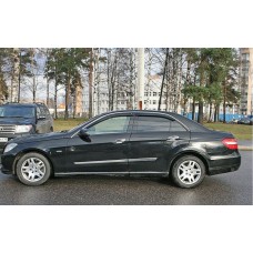 Вітровики на Mercedes W-212 2009-2016 Sedan Кобра Тюнинг накладні