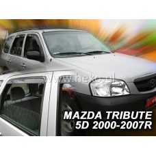 Вітровики на Mazda Tribute 2001-2007 Heko вставні під ущільнювач