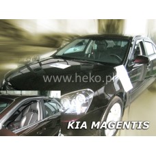Вітровики на Kia Magentis 2005-2010 передні Heko вставні під ущільнювач