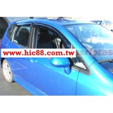 Вітровики на Honda Jazz 2002-2008 Hic накладні Вітровики на Honda Jazz 2002-2008 Hic накладні