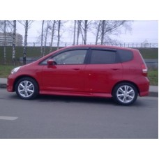 Вітровики на Honda Jazz 2002-2008 Кобра Тюнинг накладні