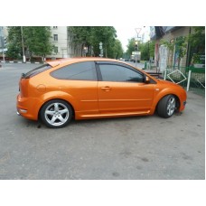 Вітровики на Ford Focus 2004-2011 передні 3-ех дверный Кобра Тюнинг накладні