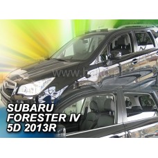 Вітровики на Subaru Forester 2013-2019 Heko вставні під ущільнювач