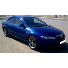 Вітровики на Mazda 6 2002-2007 HB Кобра Тюнинг накладні