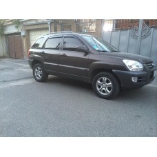 Вітровики на Kia Sportage 2004-2010 Кобра Тюнинг накладні