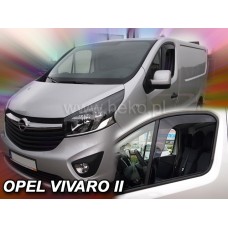 Вітровики на Opel Vivaro від 2014 Heko вставні під ущільнювач