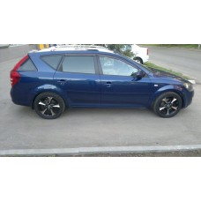Вітровики на Kia Cee`d 2007-2012 Combi Кобра Тюнинг накладні