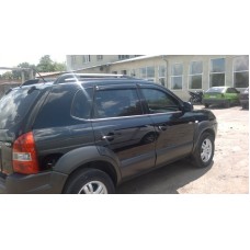 Вітровики на Hyundai Tucson 2004-2010 Кобра Тюнинг накладні