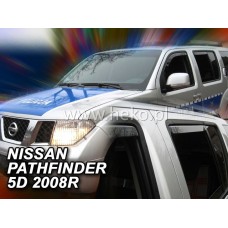 Вітровики на Nissan Pathfinder 2005-2014 Heko вставні під ущільнювач