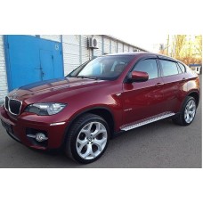 Вітровики на BMW X6 E71 2008-2014 Кобра Тюнинг накладні