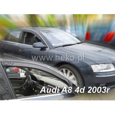Вітровики на Audi A8 D3 2003-2010 передні Heko вставні під ущільнювач