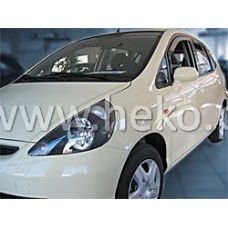 Вітровики на Honda Jazz 2002-2008 Heko вставні під ущільнювач
