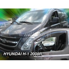 Вітровики на Hyundai H1 від 2008 Heko вставні під ущільнювач